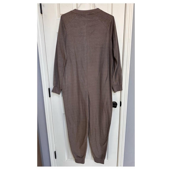 COZY ZOE Adult 1-piece Union Jump Suit Christmas Fleece PJs NEW sz L - Picture 2 of 9